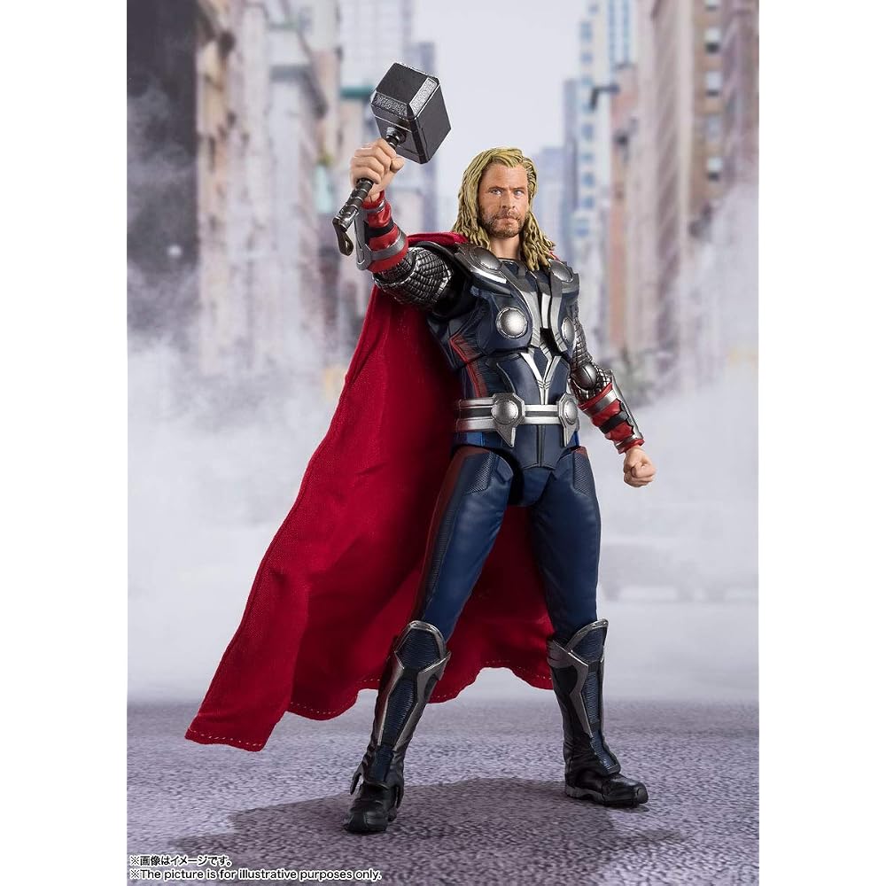 TAMASHII NATIONS S.H. Figuarts Avengers Thor - “AVENGERS” ASSEMBLE EDITION- Approx. 165 Mm PVC & ...