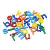 New Multicolor Alphabet Magnetic Stickers Plastic 0-9 Spelling Counting Teaching Tool a-Z Learning Letters Refrigerator Magnet