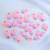 Nail Art Sweet Valentine'S Day Glitter French Pink Gradual Change Love Rectangular Wearing Nail Piece