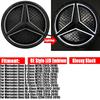 Star Badge Car Front Grill LED Emblem Light  For Mercedes Benz CLS W218 W205 W176 W212 W117 W207 W166 3D Mirror Logo SB5