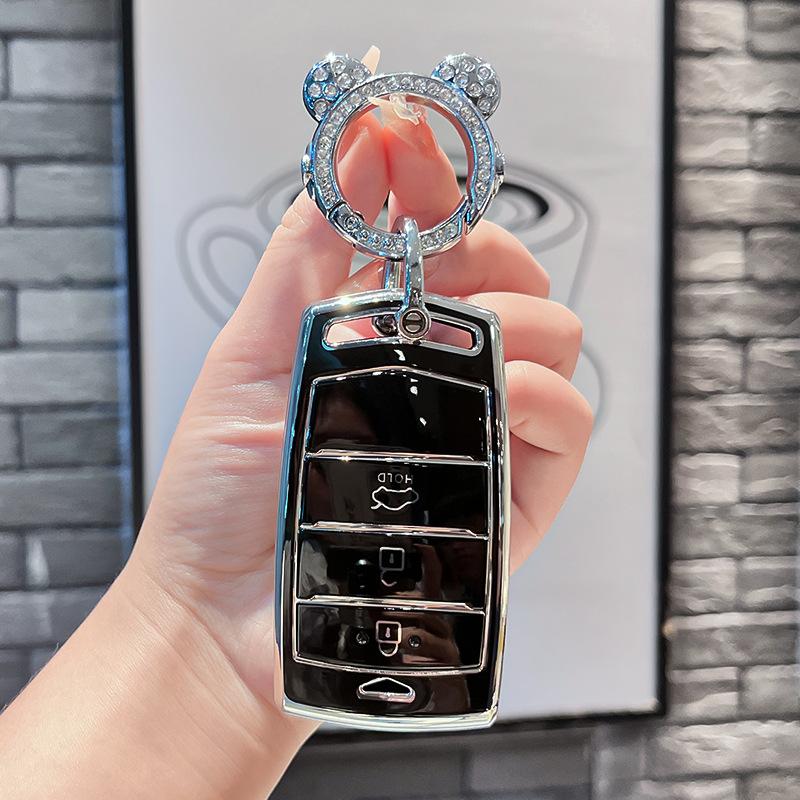Tpu Car Remote Key Case Cover Protect Shell Fob For Hyundai  Genesis G70 G80 Eq900 G90 3 4 Bottons Accessories