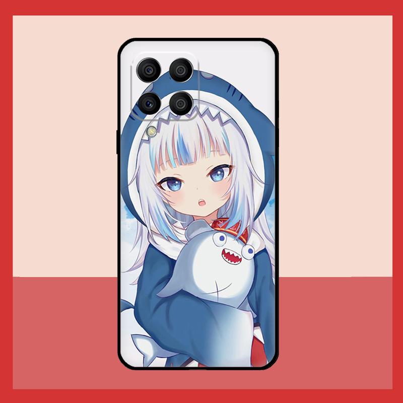 Gawr Gura Hololive Girl Case For Samsung Galaxy M11 M31 M14 M34 M54 M12 M32 M52 M15 M13 M06 M16 M36 M56 M53 M35 M55