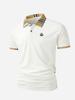 Men's Short Sleeve Polo Shirt Lightweight Quick Dry Golf Shirt for Outdoor Work
