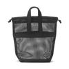 MUJI 3D Mesh Handled Drawstring Bag S 84920738 Black 23×8×23cm