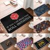 Welcome Initiative Doormat Non-Slip Kitchen Bath Mat Toilet Door Floor Doormat for Entrance Gamer Cave All-Weather