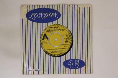 7inch Record JAMES BROWN - Papa's Got A Brand New Bag HL9990PROMO LONDON 1965 UK Soul/Funk Used