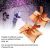 50pcs Kraft Paper Pillow Shaped Wedding Birthday Party Gift Box Portable Exquisite Candy Box