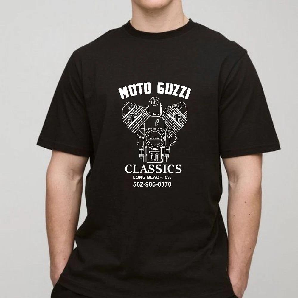 Moto Guzzi Cotton Unisex Tee Shirt Sizes S to 5XL S