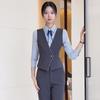Completo Professionale da Donna a 3 Pezzi con Gilet