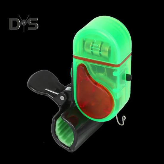 Λυχνάρι Συναγερμού Τσιμπήματος Ψαρέματος με Κλιπ 80dB Νυχτερινό Φως Ειδοποίησης Καλαμιού Ψαρέματος Παγκόσμιος Ηλεκτρονικός Δείκτης Τσιμπήματος Αισθητήρας Χτυπήματος Λυχνάρι LED Αξεσουάρ Ψαρέματος