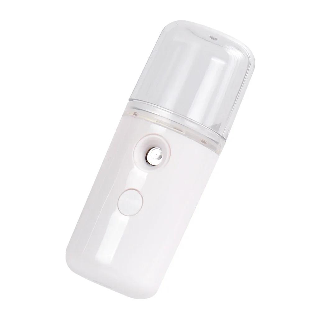 Car Air Humidifier 30ml Mini Nano Facial Sprayer USB Nebulizer Purifier Aromatherapy Essential Oil Diffuser Water Replenishment
