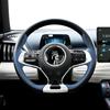 High Hand Sewing Stitching Car Steering Wheel Cover For BYD ATTO 3 Yuan Plus 2025 2025 2025 Nappa Leather Auto Interior Wrap