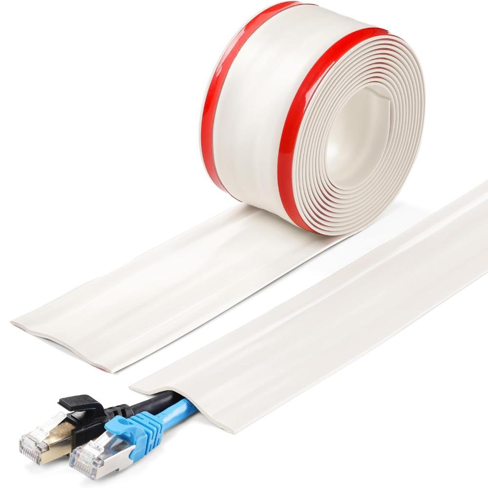 Durable Wire Cover PVC Cable Protector High Quality Cord Hider  Office