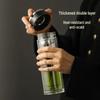 Fuguang Double-Layer Tea Infuser Glass Bottle
