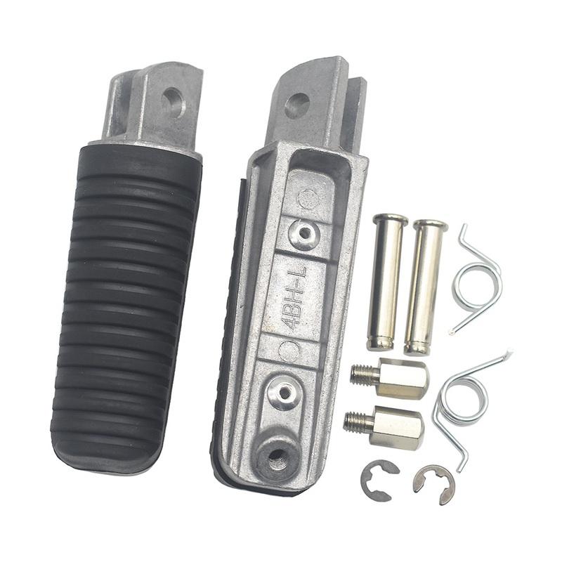 For Yamaha R1 R6 FZ400 FZ600 FZS600 FZS1000 FZ1000 FZ8 FZ6 FZ1 XJ600 XJ900 TDM900 BT1100 Front Footrest Foot Pegs Pedal