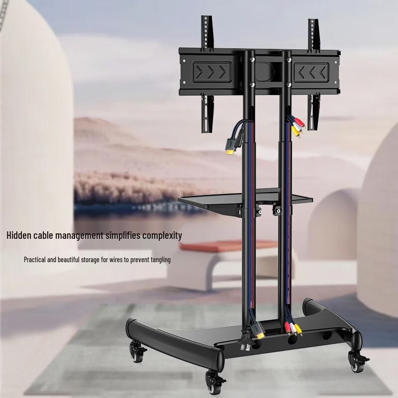 Nai Duo Luxury Telescopic Mobile TV Stand for 55-90 Inch TVs