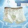 4pcs Plus Size Men's Summer Thin Fashion Ice Silk Sports Breathable Boxer Briefs