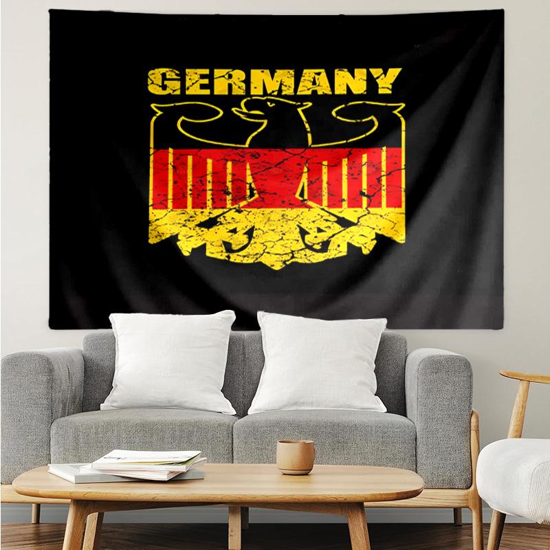 1PC Germany Coat Of Arms Design Tapestry, Unique Design Tapestry, Suitable for Bedroom,Livingroom, Playroom,Heartwarming Holiday Gifts