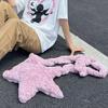 Star Shape Crossbody Bag Plush Inclined Shoulder Bag Portable Plush Shoulder Bag