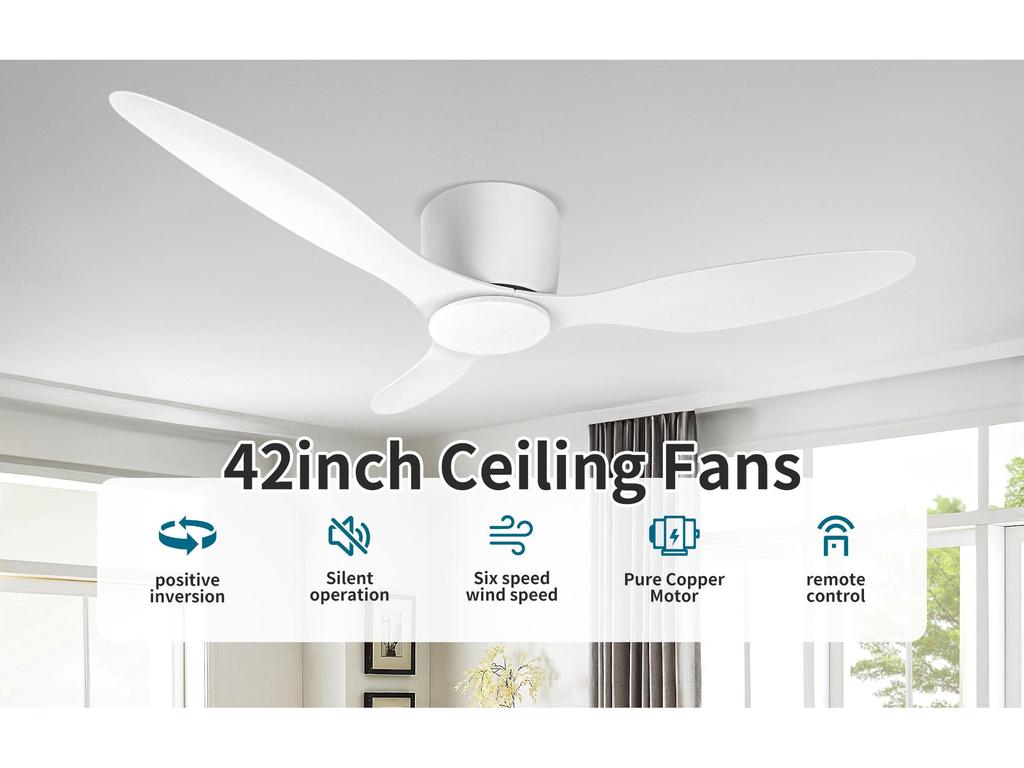 High Power Black Retro Ceiling Fan for Restaurant, Living Room, Home, Minimalist Design, No Light, Commercial Chandelier Fan
