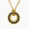 LIKGREAT 12 Zodiac Signs Necklace for Men Women Astrology Constellation Pendant Chain Stainless Steel Pagan Witchy Jewelry Gift