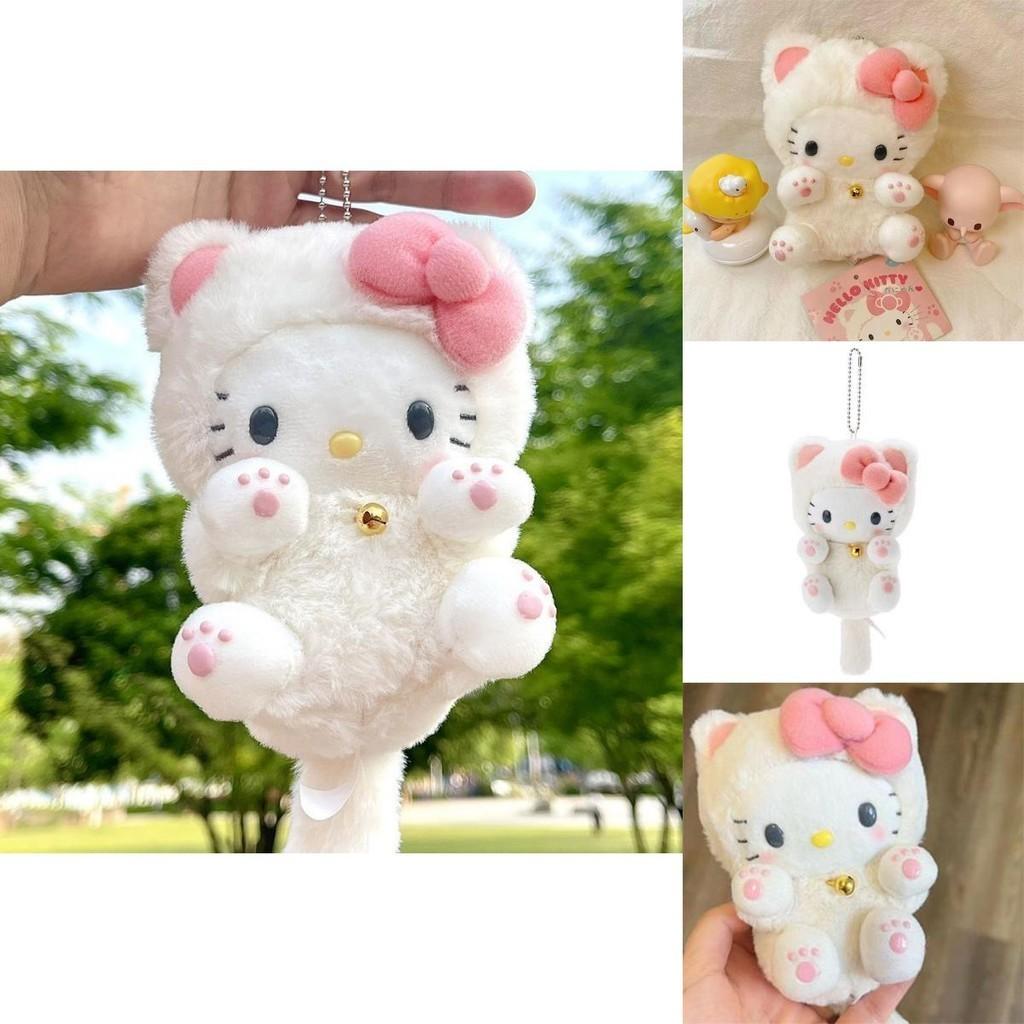 Portachiavi Peluche Carino Hello Kitty Ciondolo per Borsa Per Bambine