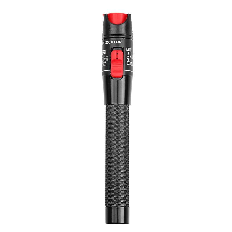 5mW Fiber Optic Red Light Fault Detector Pen with Pigtail Patch Cord, 5 Km Range