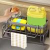Household Storage Drain Rack Kitchen Storage Supplies Drain Dual-Purpose Layered Design Water Accumulation Durable Storage Rack