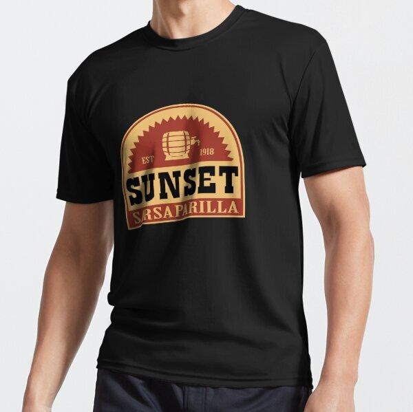 Fallout Sunset Sarsaparilla Logo Active T-Shirt