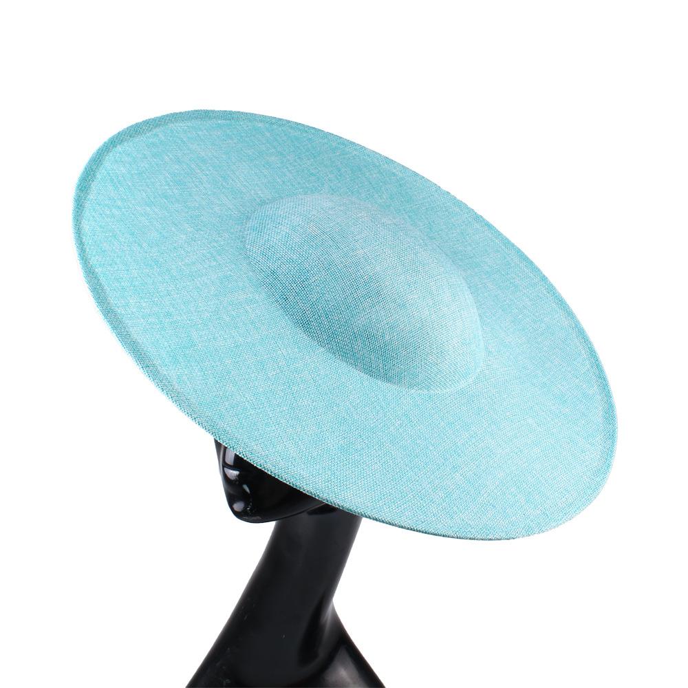 New Hat Bottom Diameter 40 Cm Imitation Hemp Hat Mop Diy Handmade Hat + Accessories First-Hand Direct Sales