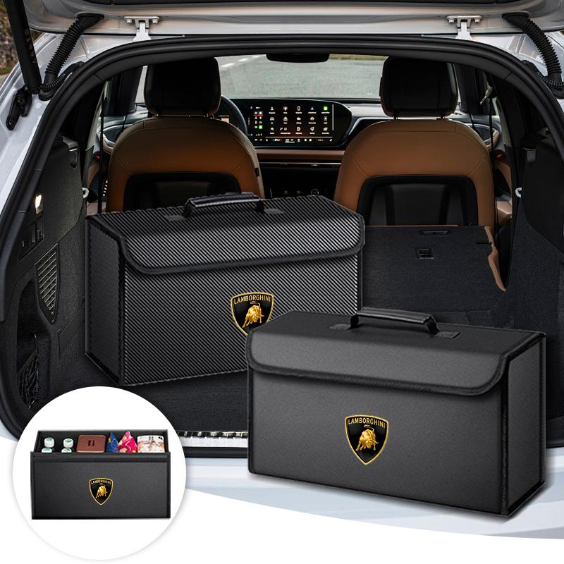 Skládací úložný box do kufru auta Organizér Taška Kontejner Příslušenství Pro Lamborghini LP570 LP610 Urus LP700 LP770 Gallardo Aventador