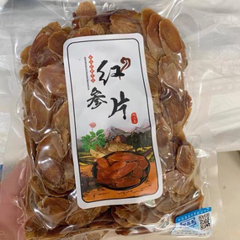 Korean Red Ginseng Root Slices 250g for Herbal Tea