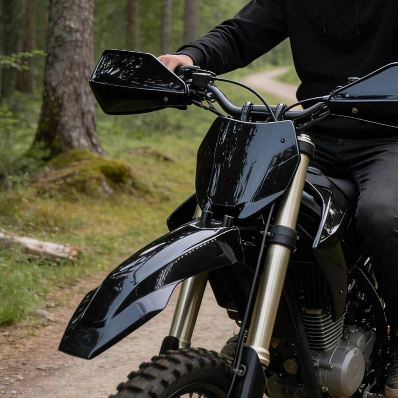 2PCS Reinforced Motorcycle Fenders Guards With Optimized Profile To Keep Critical Component Clean for Electric Dirt Bike