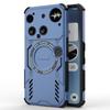 KEYSION Custodia Dissipazione Calore Forata per Nothing Phone 3 Silicone+PC Raffreddamento Magnetico Antiurto Copertura per Telefono per Nothing Phone 3