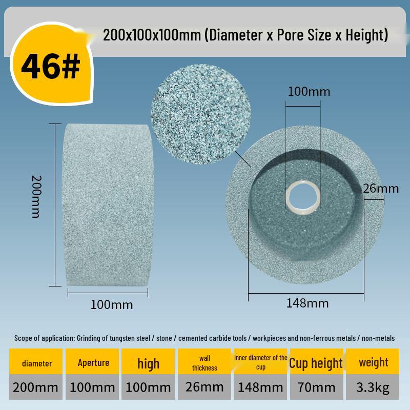

Jundingying Green Carbon Cup Grinding Wheel