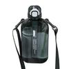 Flache Wasserflasche Outdoor-Sport-Wasserbecher 750 ml großes Fassungsvermögen Büro-Trinkbecher mit Skala