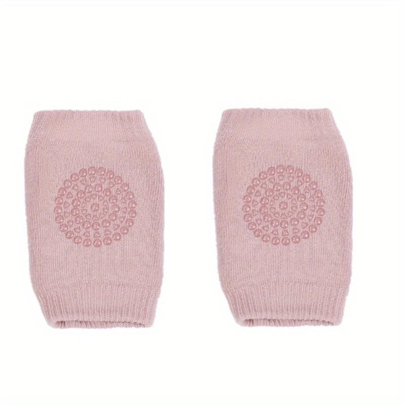 2 Pairs Soft Elastic Youngsters & Youngsters Knee and Elbow Support Pads - Anti-Slip, Breathable Knit Design for Youngsters Learning To Walk
