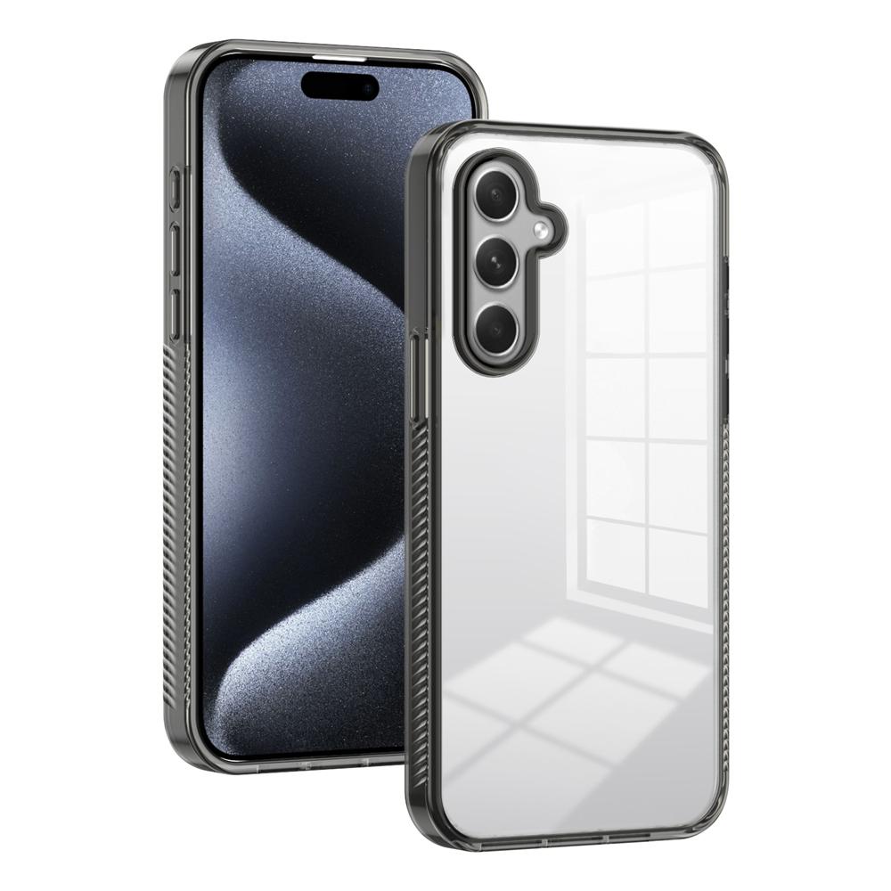 KEYSION Transparente Handyhülle für Samsung A55 5G A35 A25 TPU+PC Rutschfest HD Klar Stoßfest Handyhülle für Galaxy A15 A05S