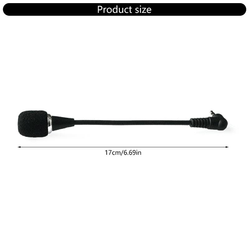 Mini 3.5mm Flexible Capacitance Microphones Microphones for Mobile Phone PC Laptop Notebook