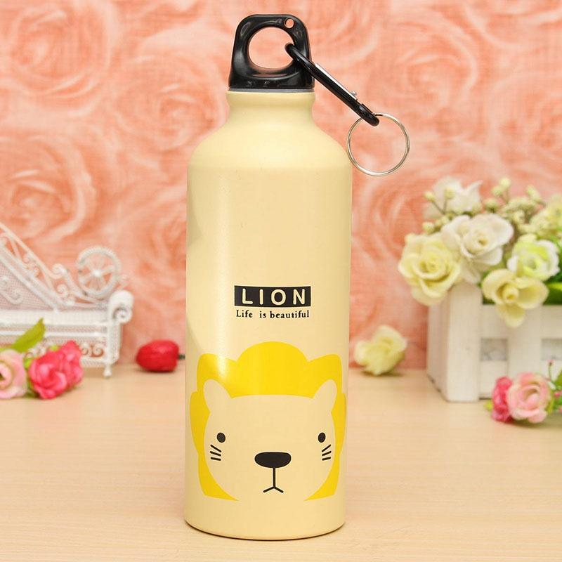 Durable 500ml Lightweight Aluminum Alloy Water Bottle For Outdoor Sports And Camping