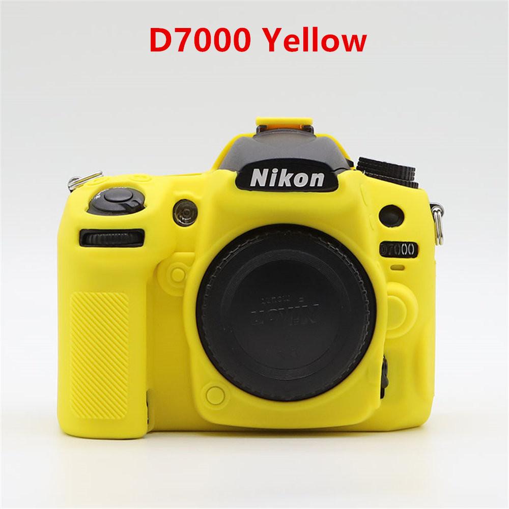 Soft Silicone Rubber Armor Camera Bag Case For Nikon Z50 Z6 Z7 Z6II Z7II D5500 D5600 D7000 D7100 D7200 D600 D610 D750 DSLR Cover