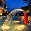 3D Printed Pool Bracket, Outdoor Feature Stand for Garden Pond Decoration, Resin Base