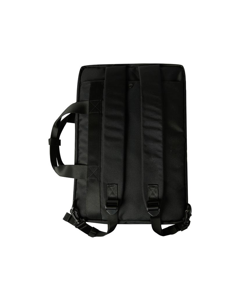 Yale Two-Way Laptop Tote Backpack_Black