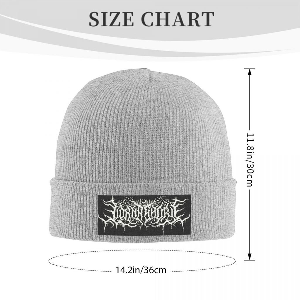 Lorna Singer Shore Band Warm Knitted Cap Fashion Bonnet Hat Autumn Winter Outdoor Beanies Hats for Unisex Adult