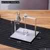 Elegant Metal Square Tissue Holder for Restaurants and Bars