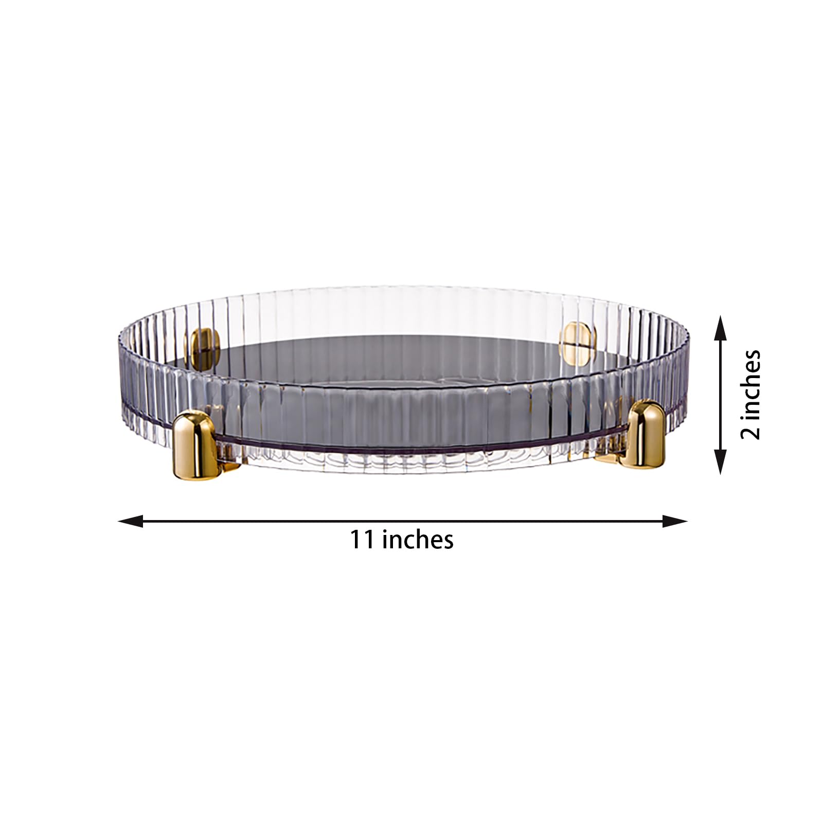 

Makeup Perfume Organizer, 360 Rotating Skincare Organizers Lazy Susan Organizer for Dresser, High-Capacity Bathroom Countertop