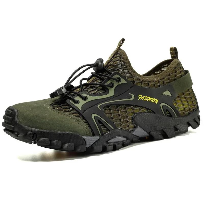 Casual Sneakers for Men Hiking Shoes Jogging Trekking Shoes Outdoor Anti-slip Wear-resistant Zapatos Outdoor Hombre Invierno