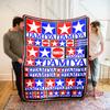 6 Sizes T Tam1ya Logo Theme Printed Blanket for Son Husband Friend,Room Sofa Chair Nap Blanket All Seasons Available Great Gifts