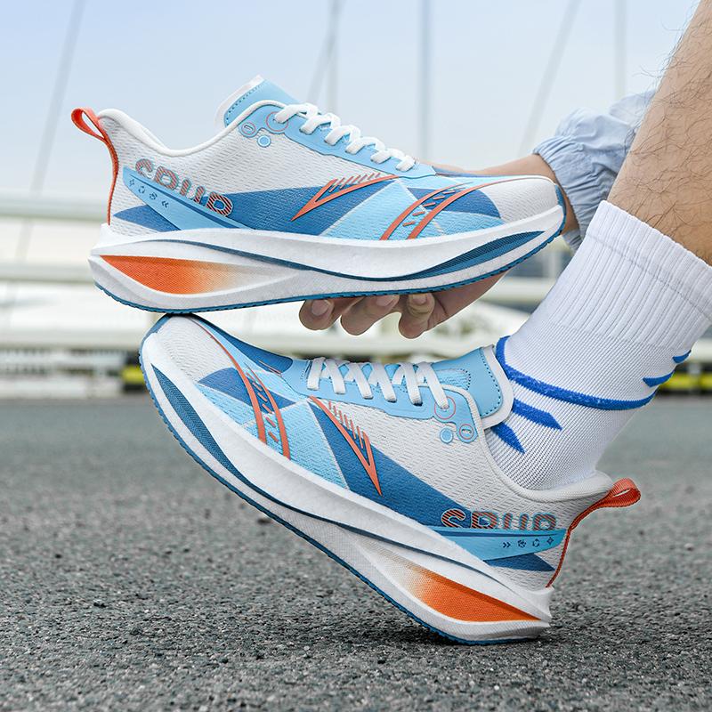 Herren Ganzjahres Freizeitschuhe Leicht Atmungsaktiv Weichsohle Outdoor Speed Laufschuhe Mode Studenten Rennsport Schuhe