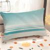 Abstract Blue Geometric Pillowcase Suitable For Sofa Bedroom Car Pillow Cover Cushion Rectangular Back Cushion